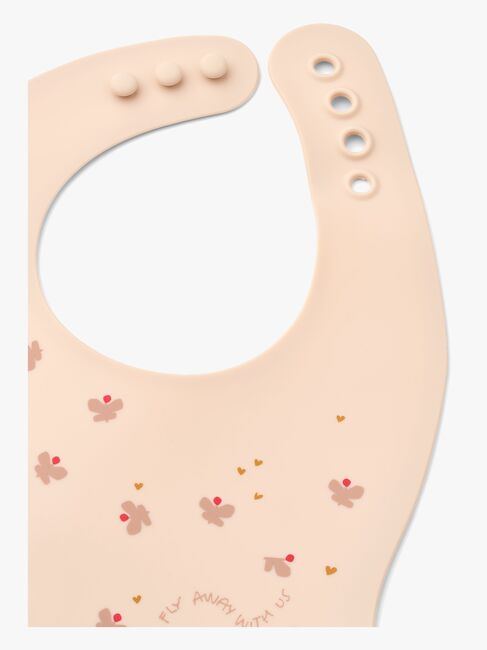 LIEWOOD Ember Mønstret Hagesmæk 2-pak, Mini Butterfly/Apple blossom