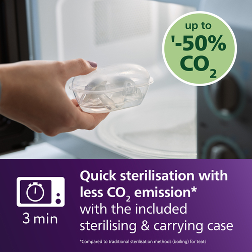 Philips Avent Ultra Soft Pacifier 6-18m 2-Pack, Beige/Lysegrøn