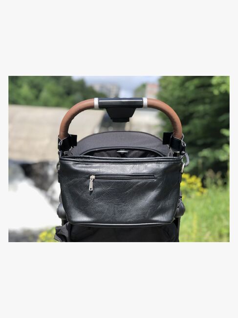 Tinkafu Tiny Tinkabag Organizer, Sort PU-læder