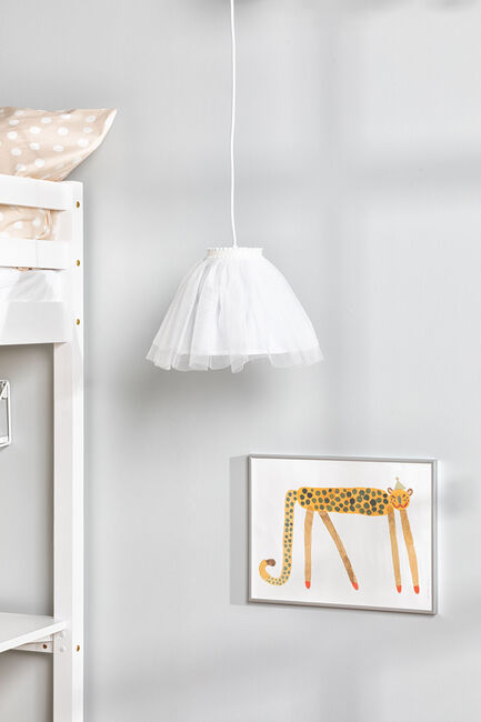 Alice & Fox Loftlampe Princess, Hvid