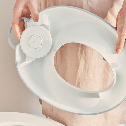 BabyBjörn Toiletsæde til Børn, Hvid/Grå