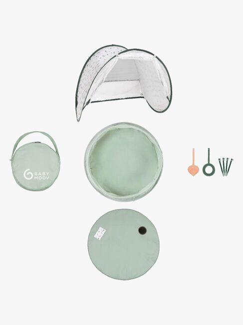 BabyMoov Aquani Provence UV-Telt, Grøn/Hvid