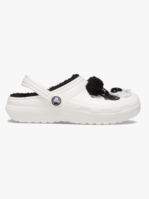Crocs Classic Forede Hjemmesko, Panda/Chalk