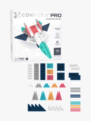 Connetix Magnetiske Byggeklodser Pro Constructor 70 Dele