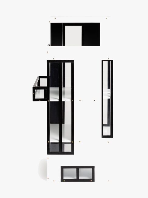 Cloudberry Castle Dukkehus, Sort/Hvid