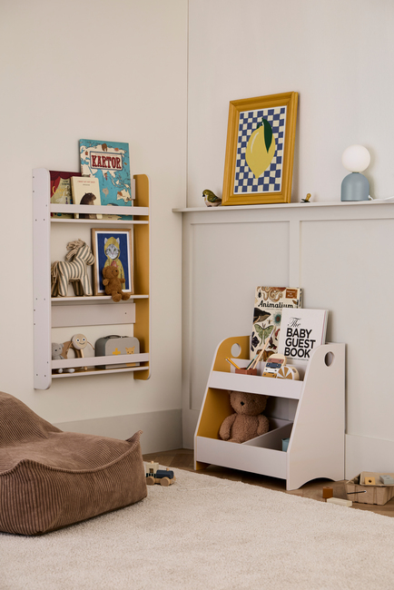 Kid's Concept STAR Bogreol, Grå Sennep