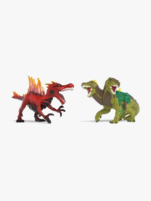 Schleich 70834 Fire Saurian vs. Jungle Lizard Figursæt
