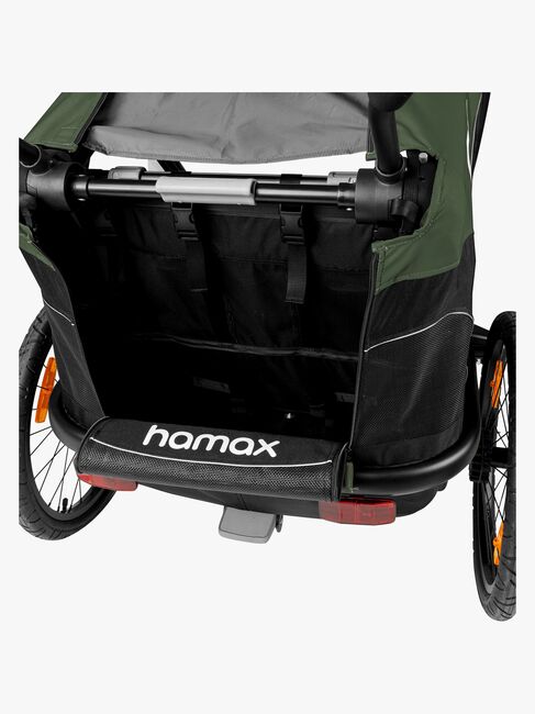 Hamax Outback Cykelanhænger, Green/Black