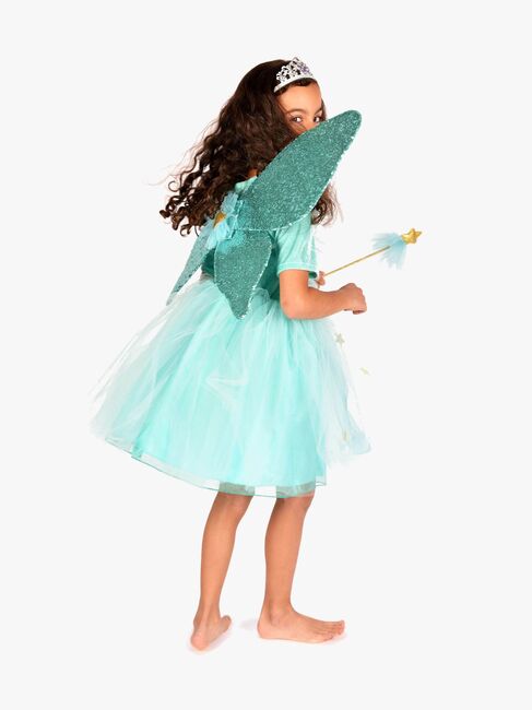 Den Goda Fen Kostume Kjole med Tilbehør