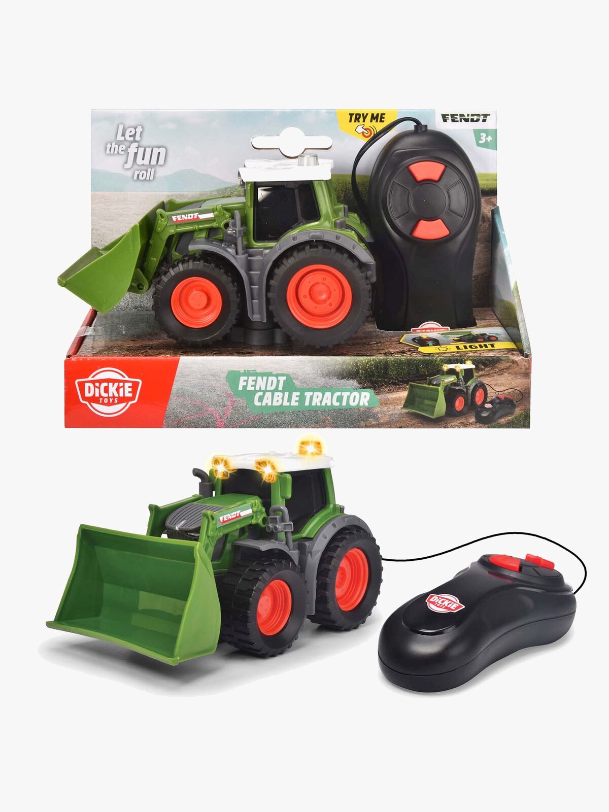 Dickie Toys Fendt Traktor Ledningsstyret