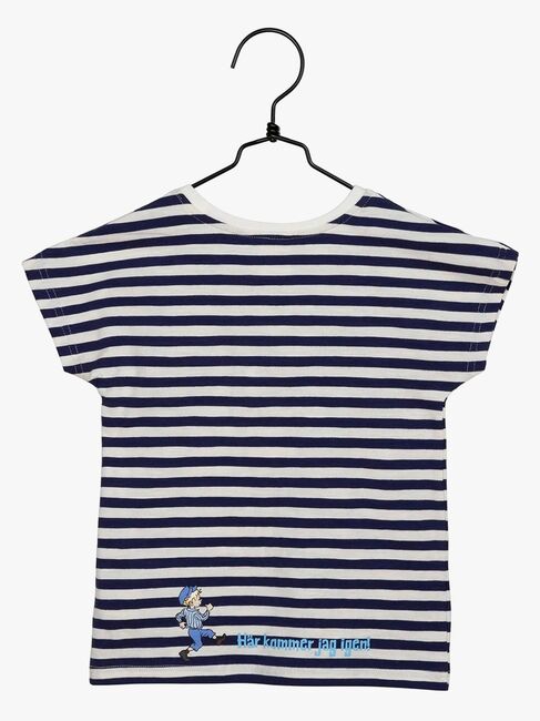 Emil fra Lønneberg Hujedamej T-shirt, Blue/White