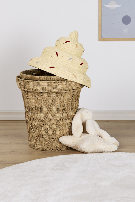 Bloomingville Cillie Opbevaringskurv, Natur