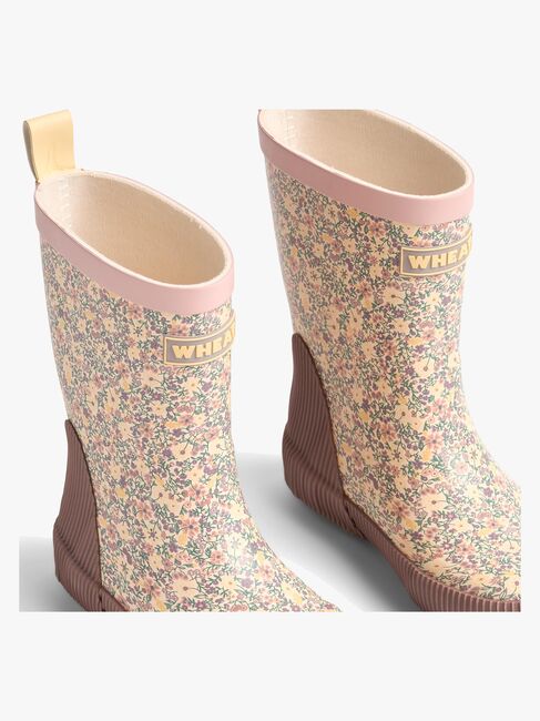 Wheat Welly Gummistøvler, Rose/Flowers