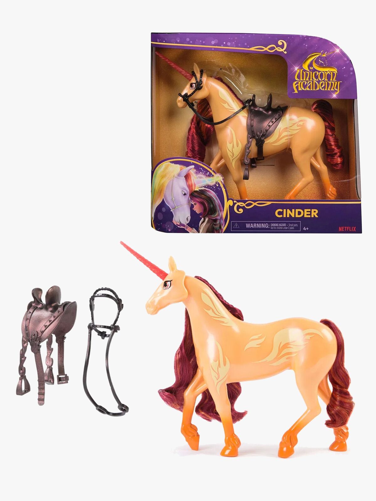 Unicorn Academy Enhjørning Cinder 28 cm