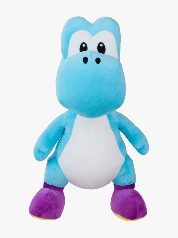 Nintendo Super Mario Bamse Yoshi 50 Cm, Blå