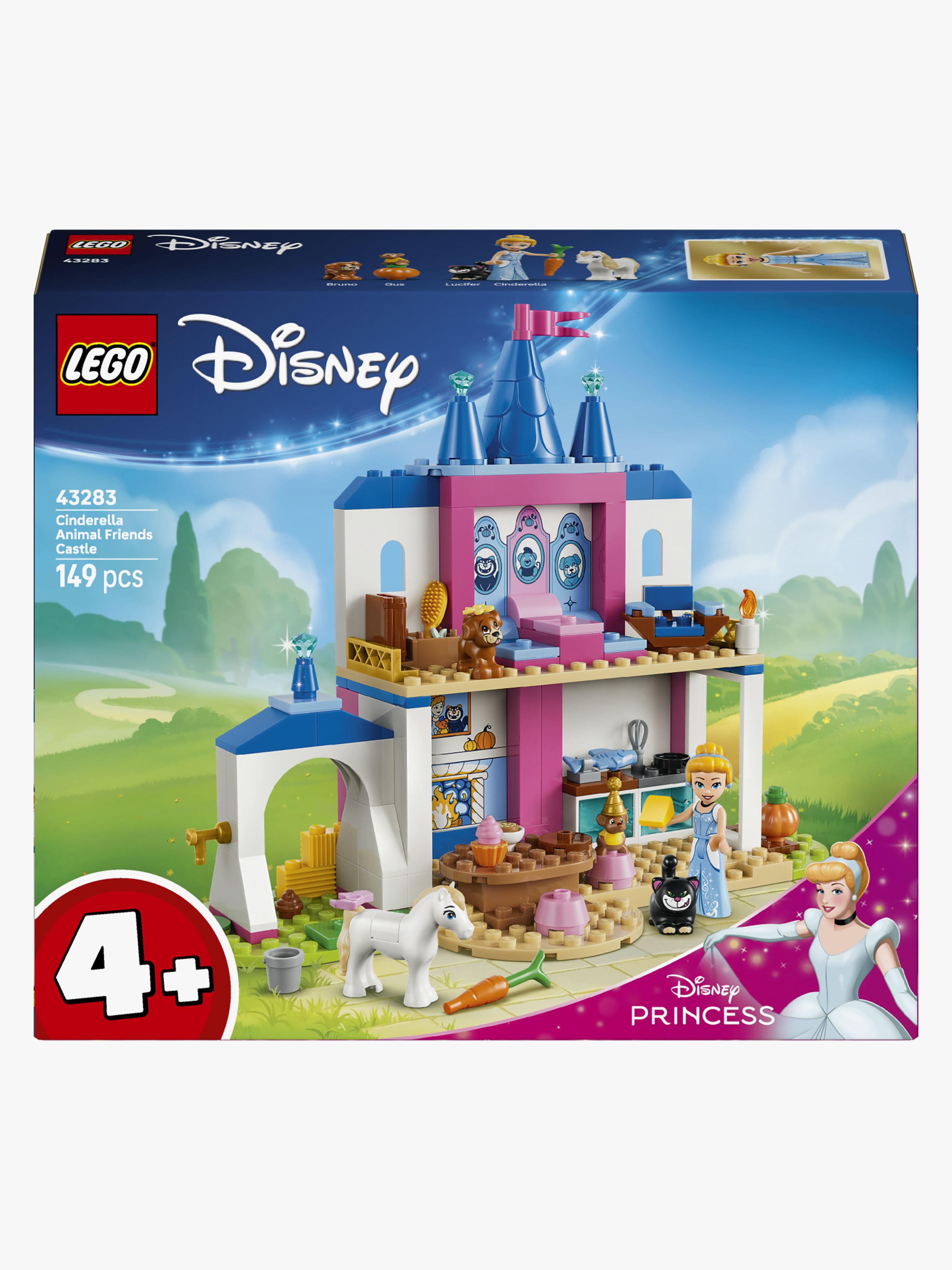LEGO Disney Princess 43283 Askepot-slot til dyrevenner