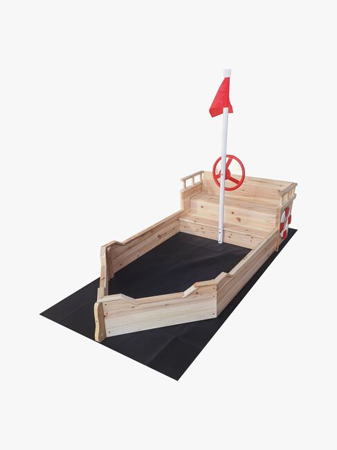 Woodlii Sandkasse i Træ Båd, Natur