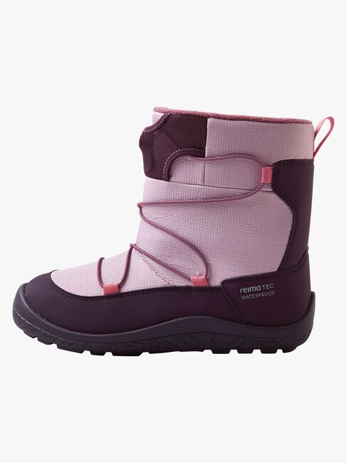 Reimatec Ensilumi Barefoot Jr Vinterstøvler, Deep Purple