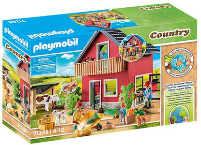 Playmobil Country Farmhouse with Outdoor Area Byggesæt