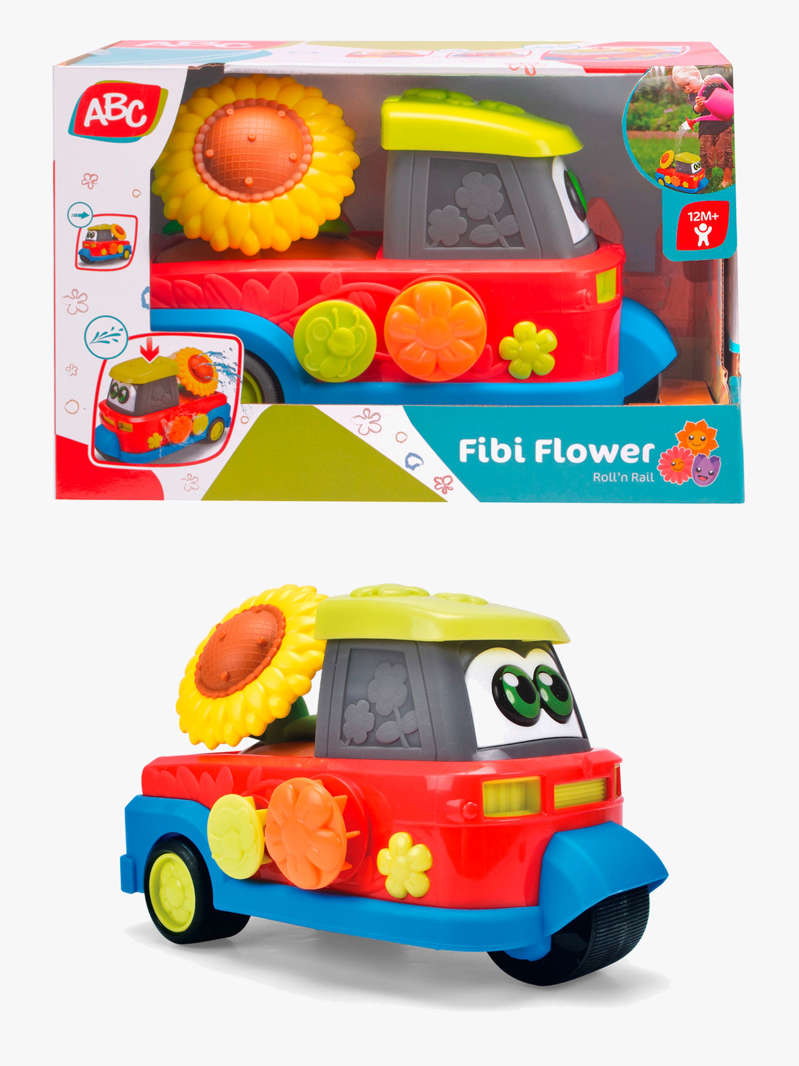ABC Legetøjsbil Fibi Flower 25 cm