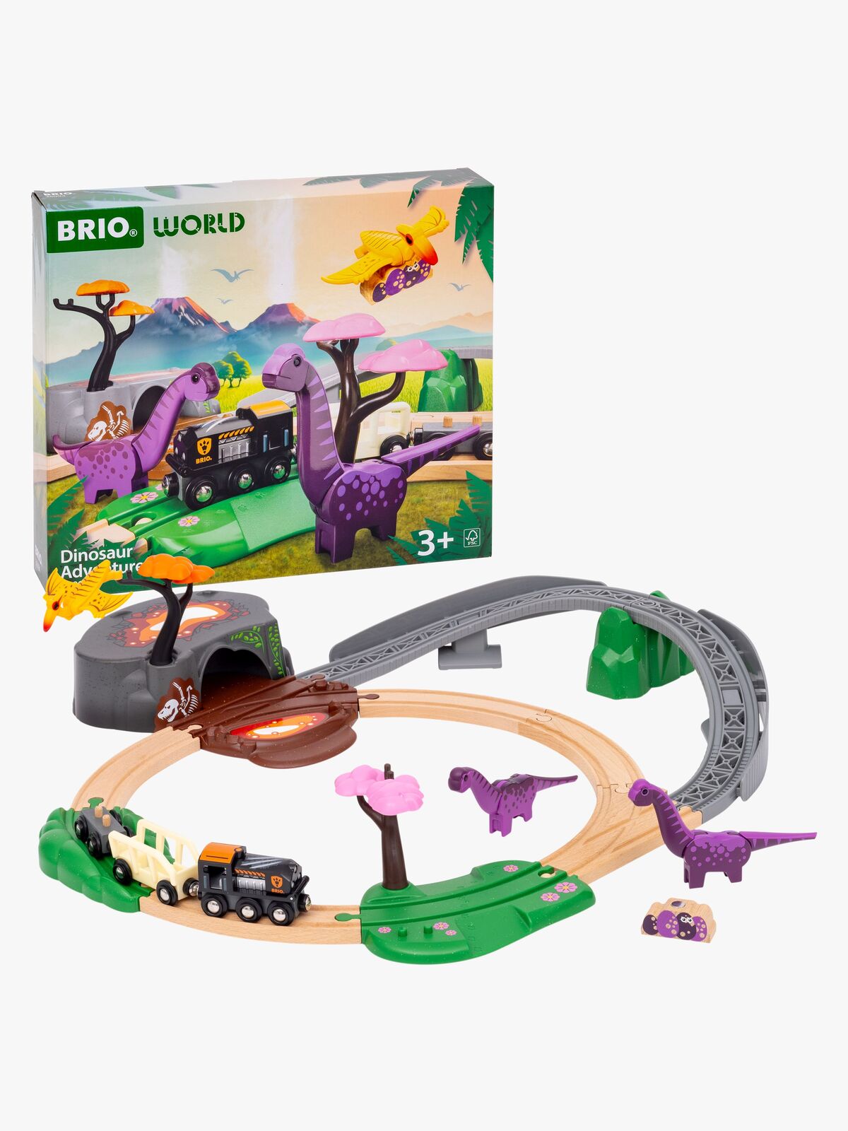 BRIO World 36094 Eventyrssæt med Dinosaurer