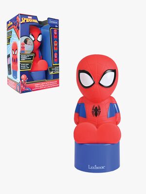Marvel Spider-Man Natlampe med Bluetooth-højttaler