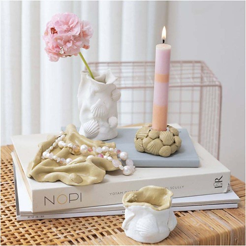 Creativ Company DIY-sæt Modellervoks Vase- og Lysholdere