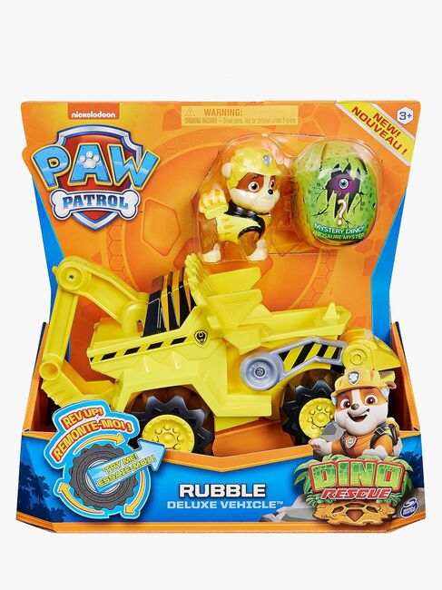 Paw Patrol Dino Deluxe Transportmiddel Rubble