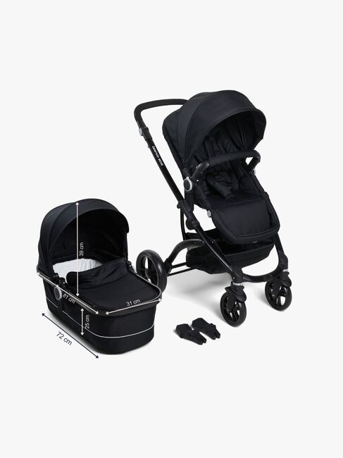 Beemoo Move Duo Kombivogn, Black