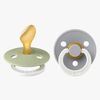 BIBS Colour Sut 2-pak Latex Str. 2 Anatomisk, Sage Glow/Cloud Glow