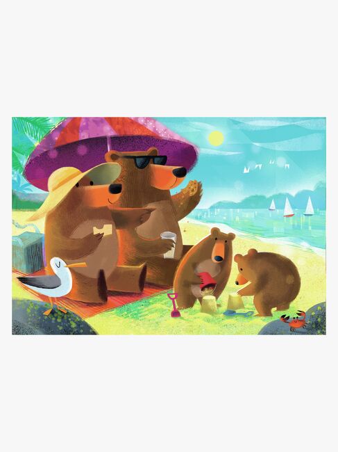 Ravensburger Bjørnefamilien Puslespil 2x24 Brikker