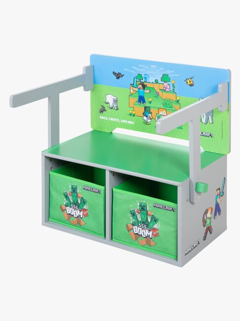 Minecraft Sammenklappeligt Opbevaringsbænk med Bord, Multi