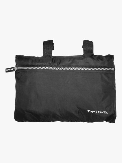 Tiny Travel Dobbelt Regnslag Søskendevogn, Sort