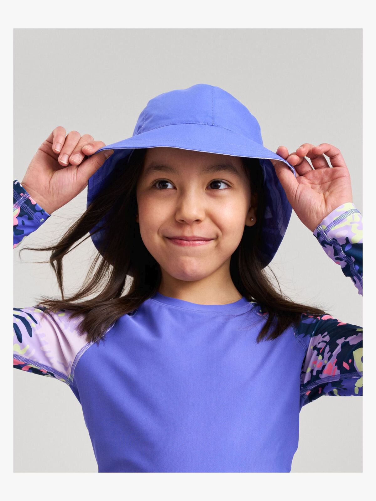 Reima Vendbar Viiri Solhat med UV-Beskyttelse, Breezy Violet