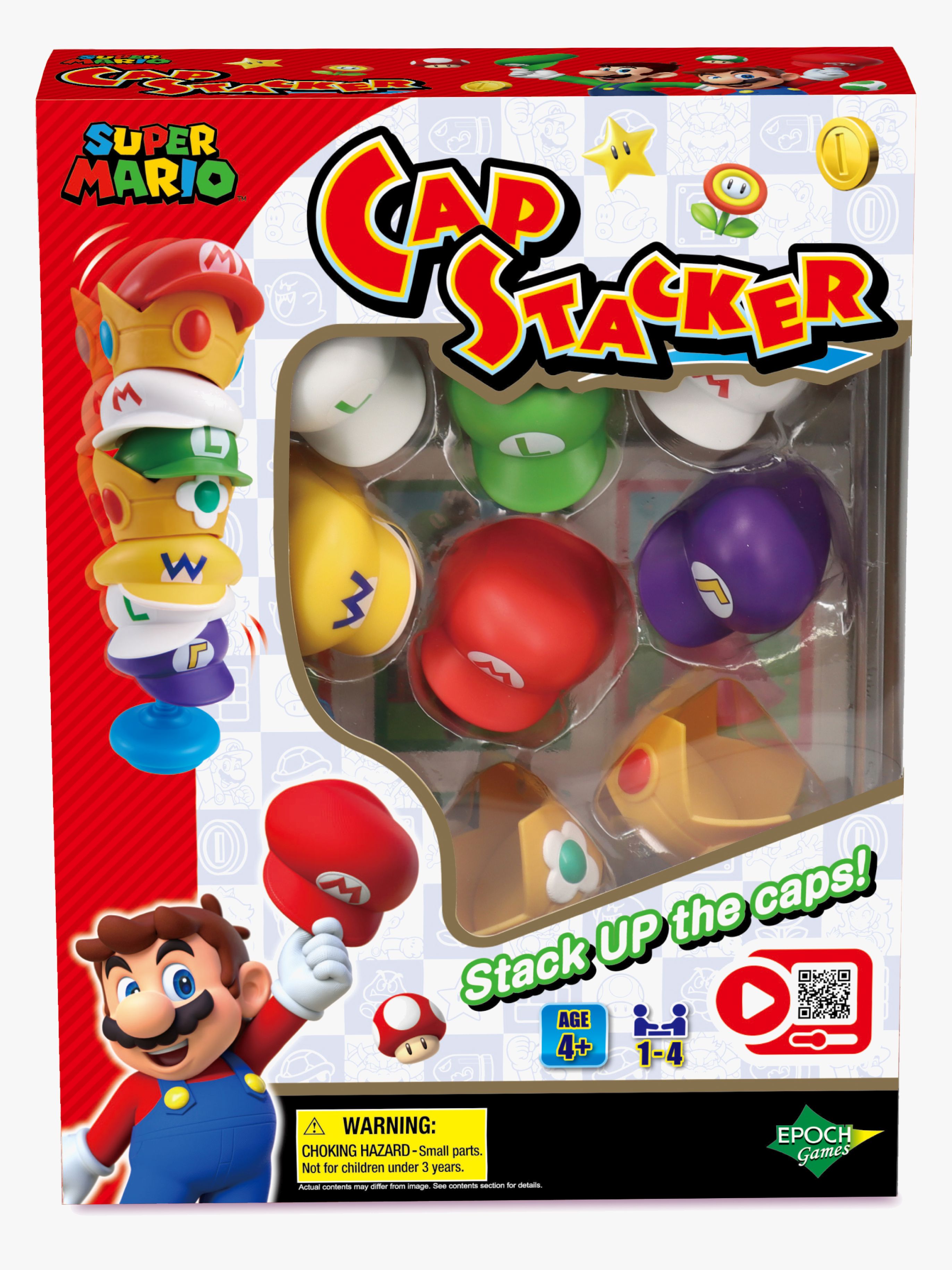 EPOCH Games Super Mario Cap Stacker Spil