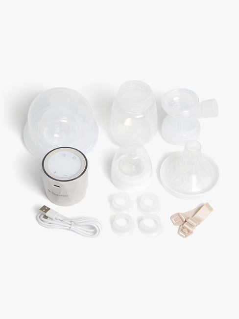 Beemoo CARE 2-i-1 Elektrisk Brystpumpe, Beige