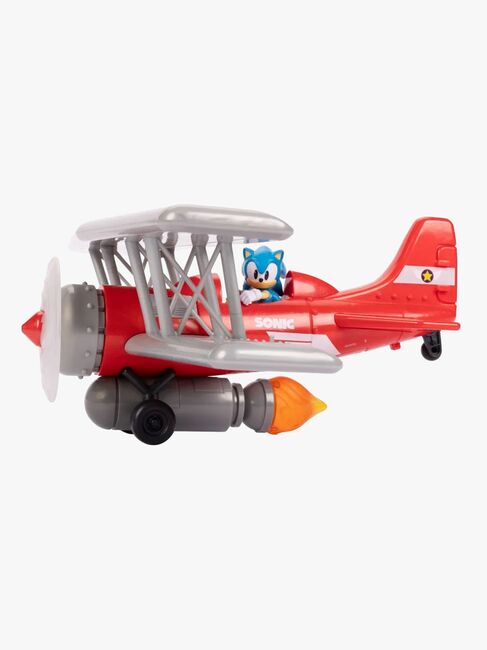 Sonic Tornado Biplan med Sonic-figur