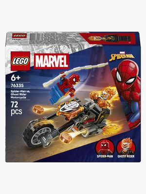 LEGO Super Heroes 76335 Spider-Man mod Ghost Rider på motorcykel