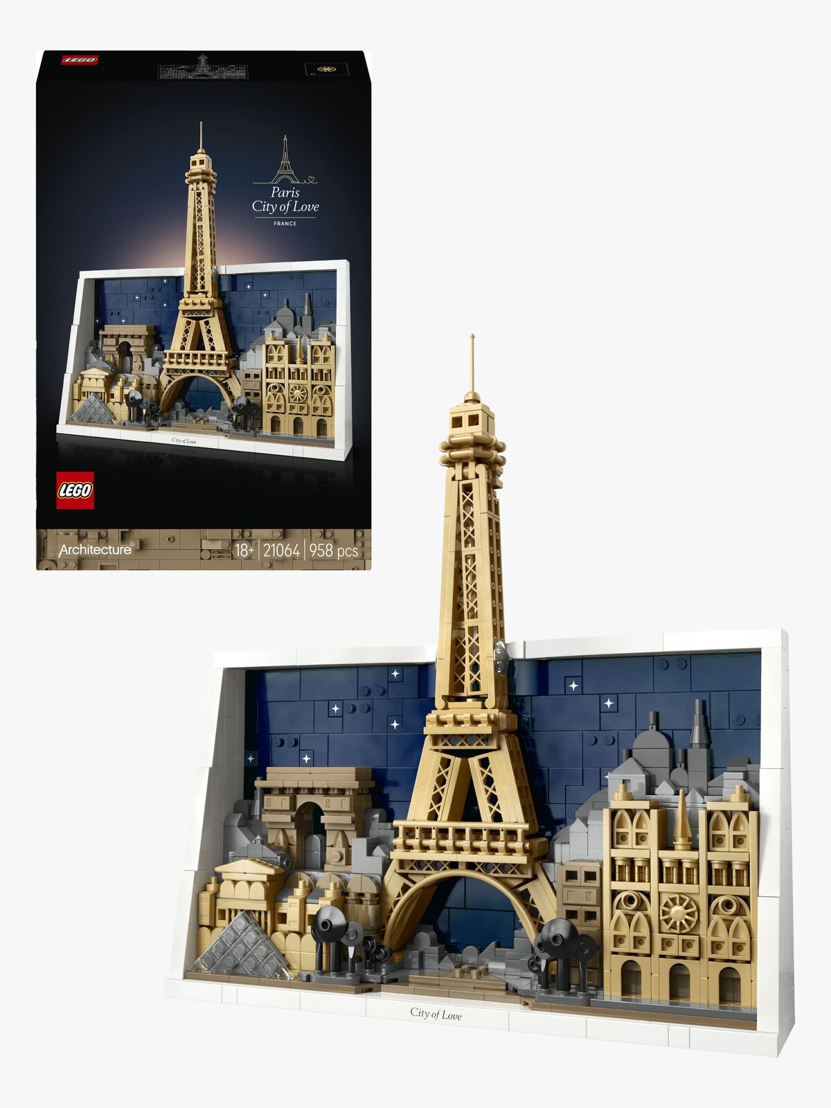 LEGO Architecture 21064 Paris – Kærlighedens by