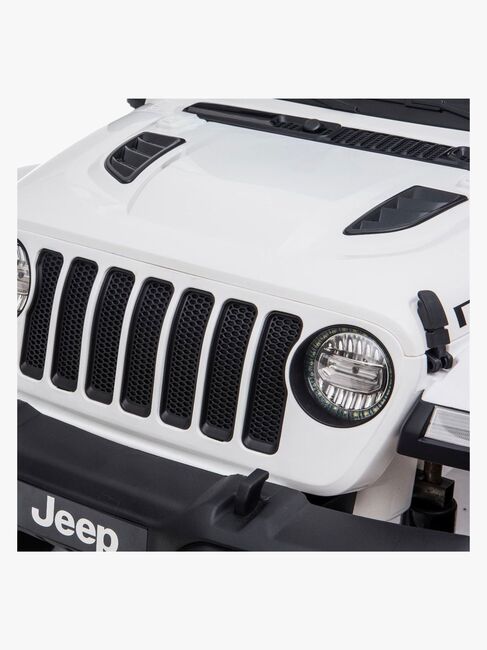 Jeep Wrangler Rubicon Elbil, Hvid