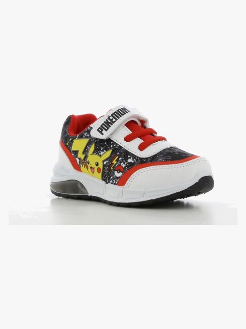 Pokémon Blinkende Sneakers, White/Black