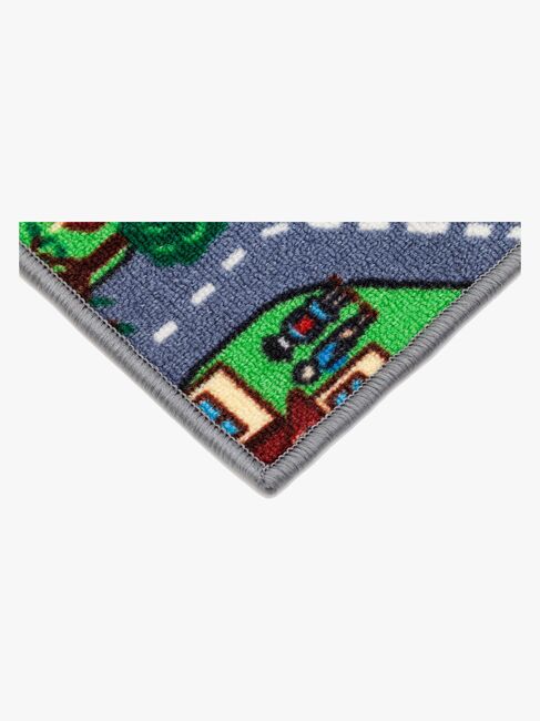 KMCarpets Vejgulvtæppe m. Gummiunderside Multi 133x170