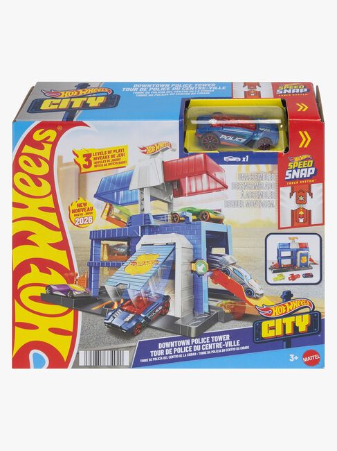 Hot Wheels City Downtown Politistation