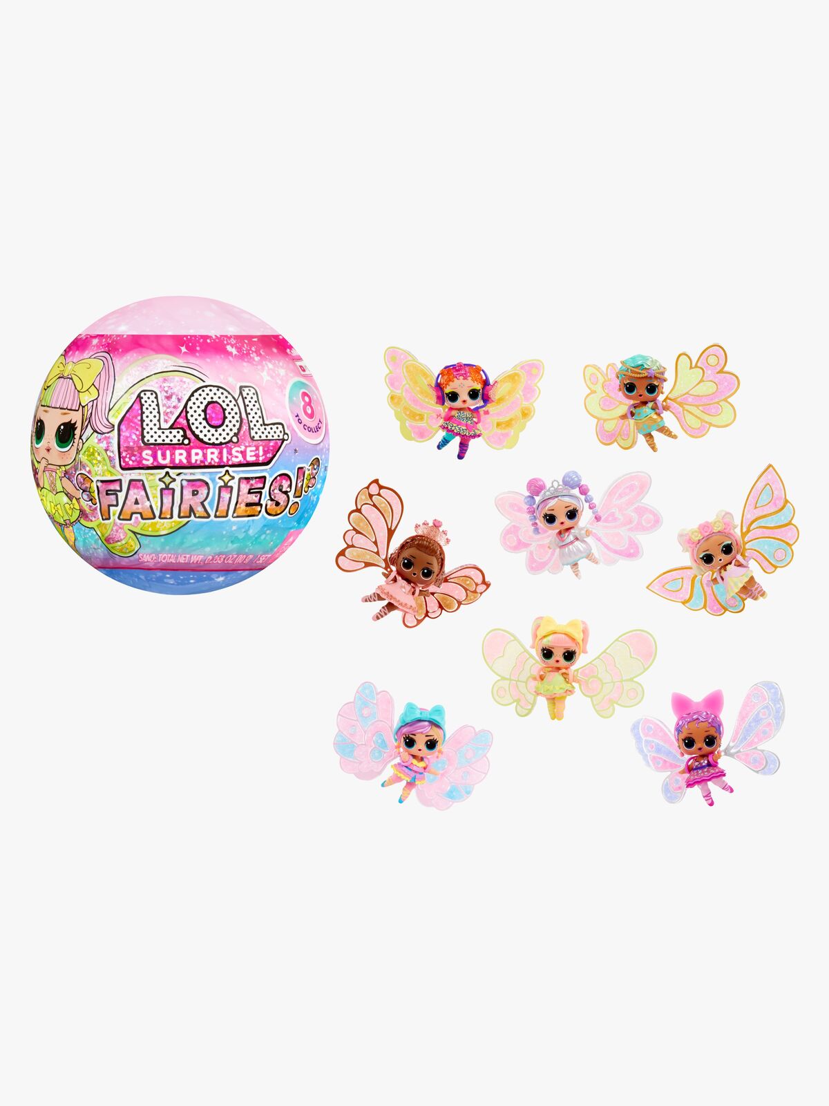 L.O.L. Surprise! Fairies Tots Minidukke Blandet Udvalg
