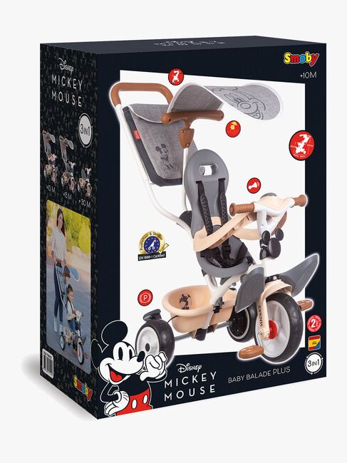 Smoby Trehjulet Cykel Baby Balade Plus Mickey Mouse