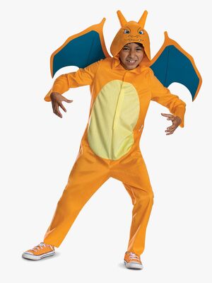 Pokémon Kostume med Hætte Charizard