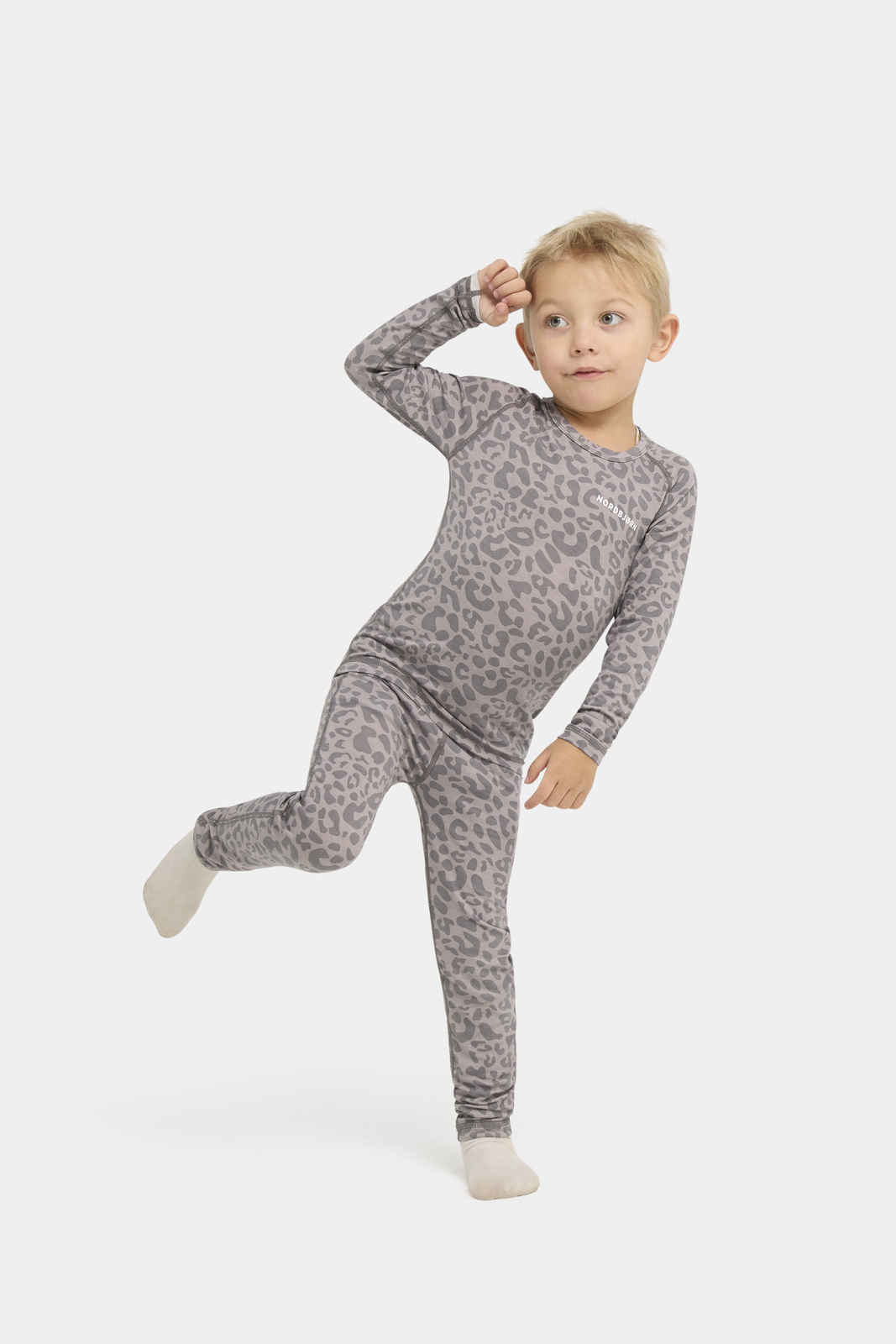 Nordbjørn Verbier Skiundertøj Bamboo, Leo Grey