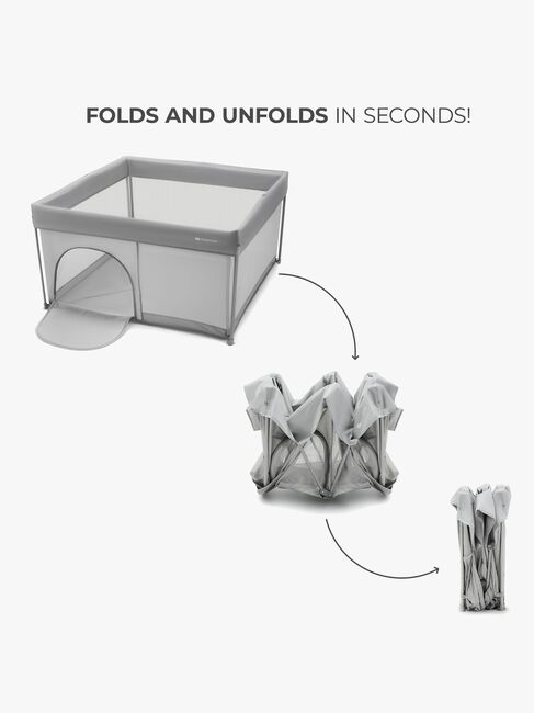 Kinderkraft ZIKI Kravlegård, Grey