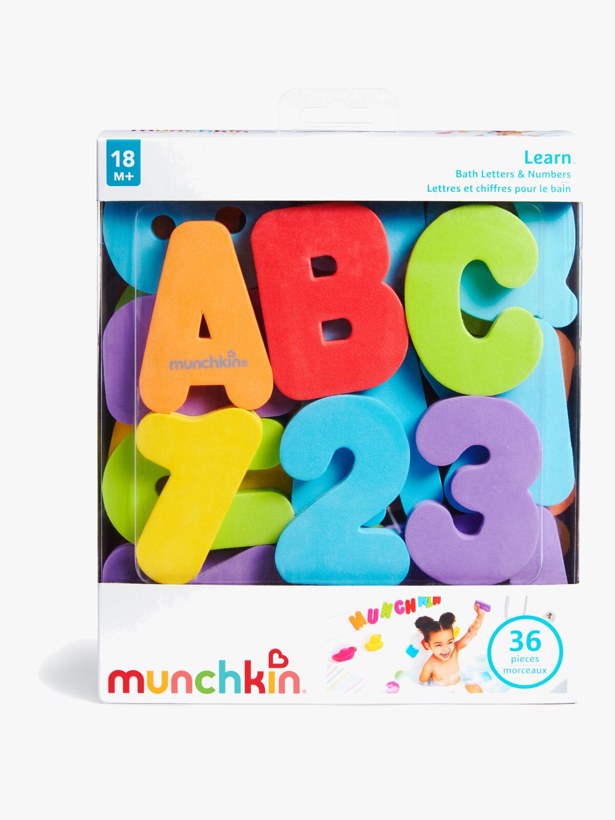Munchkin Bogstav og Tal til Badet