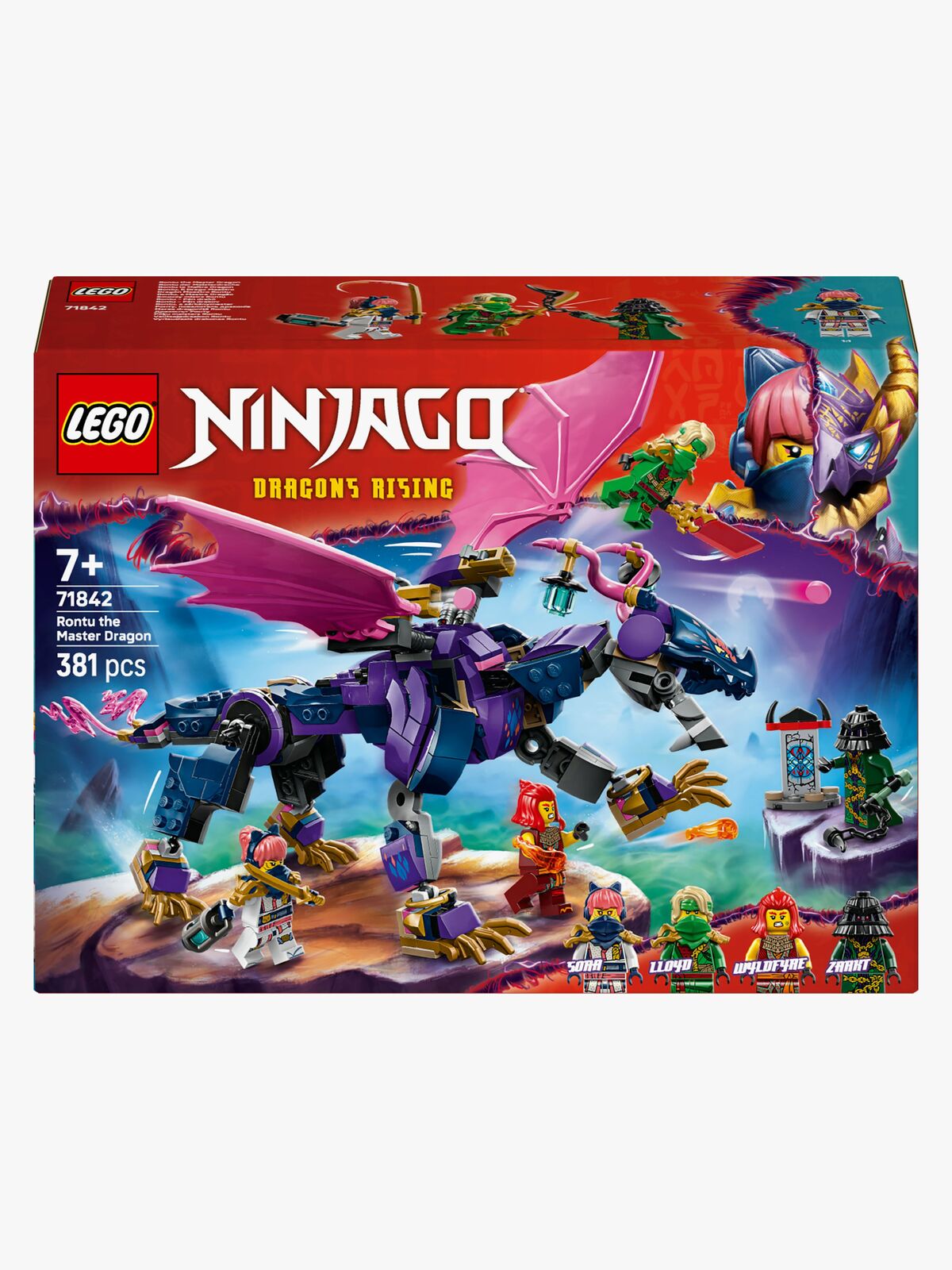LEGO Ninjago 71842 Mesterdragen Rontu